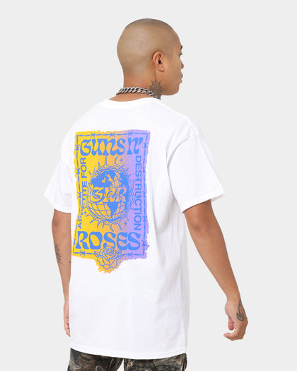 Guns n Roses Appetite Ticket T-Shirt White