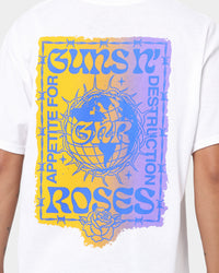 Guns n Roses Appetite Ticket T-Shirt White