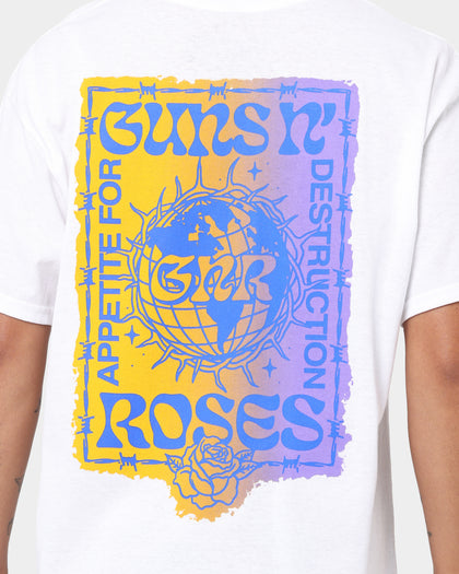 Guns n Roses Appetite Ticket T-Shirt White