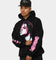YUNGBLUD Icons Face Hoodie Black