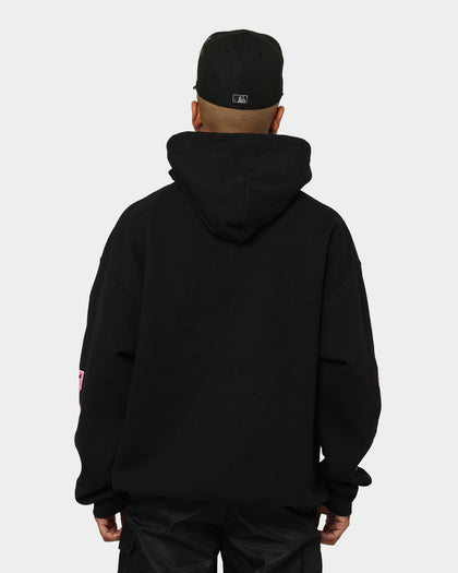YUNGBLUD Icons Face Hoodie Black