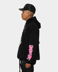 YUNGBLUD Icons Face Hoodie Black