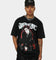 YUNGBLUD Sitting Life On Mars Tour Vintage T-Shirt Washed Black