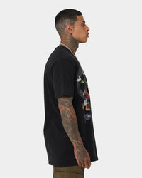 Disney Kingdom Hearts Vintage T-Shirt Washed Black