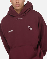 Saint Morta ATHLTC S4 Boxy Hoodie Pigment Washed