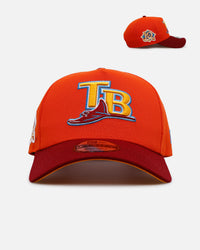 New Era Tampa Bay Rays 'Horizon' 9FORTY A-Frame Snapback Orange