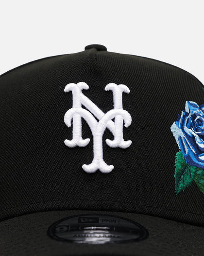 New Era New York Mets 'Blue Rose' 9FORTY A-Frame Snapback Black/Blue
