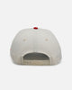 New Era Atlanta Braves 'Strawberry' 9FORTY A-Frame Snapback Chrome/Red