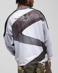 Loiter Cyber Hockey Jersey Grey/Black