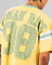 Loiter Star Jersey T-Shirt Yellow