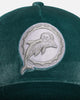 New Era Miami Dolphins 'Velvet Dreams 2.0' 9FORTY A-Frame Snapback Pine Green