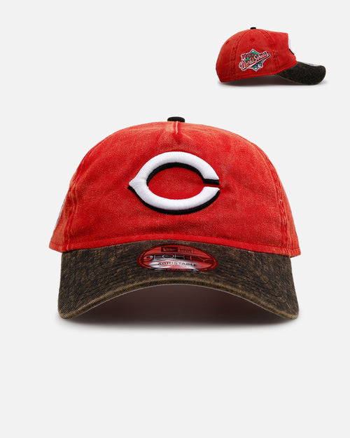 New Era Cincinnati Reds 'Washed Team Color' Unstructured 9FORTY A-Frame Snapback Official Team Color