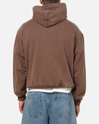 American Thrift Pullover Hoodie Washed Brown