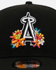 New Era Los Angeles Angels 'Summer Flowers' 9FORTY A-Frame Snapback Black