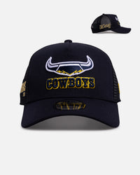 New Era North Queensland Cowboys 'NRL Vegas Round 2026' 9FORTY A-Frame Trucker Snapback Official Team Colour
