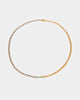 Loiter 18" Split Chain Necklace Natural/Brown/Green