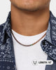 Loiter 18" Split Chain Necklace Natural/Brown/Green