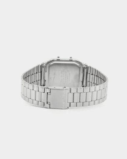 Casio AQ230A-1DS Watch Silver/Black