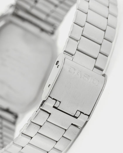Casio AQ230A-1DS Watch Silver/Black