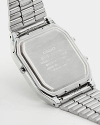 Casio AQ230A-1DS Watch Silver/Black