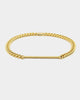 Saint Morta Custom Alpha 5 Letter Chain Gold