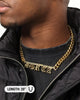 Saint Morta Custom Alpha 5 Letter Chain Gold