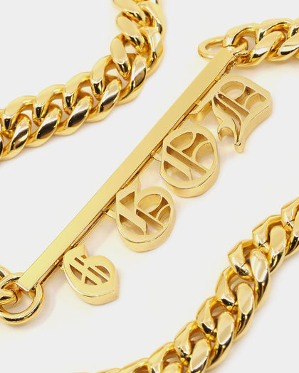 Saint Morta Custom Alpha Numbers Gold