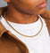 NXS 4mm Franco Chain Gold