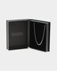 NXS 5mm Cuban Link Chain White Gold