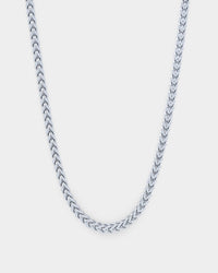 NXS 6mm Franco Chain White Gold