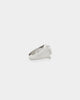 Wild For The Weekend Flower Power Signet Ring (Large) Silver