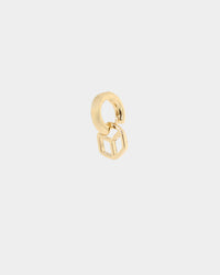 Wild for the Weekend spectrum cube earring set Gold