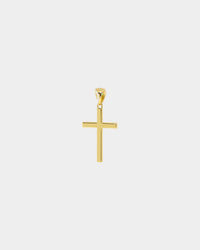 NXS Classic Mini Cross Pendant Gold/Green