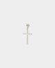 NXS Classic Mini Cross Pendant White Gold/Pink