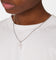NXS Classic Mini Cross Pendant White Gold/Pink
