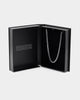 NXS 4mm Franco Necklace White Gold