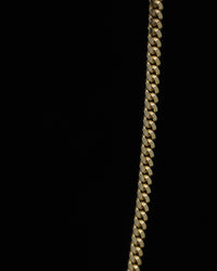 House Of Auric Cuban Link 2.5mm 20" Chain Gold