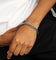 Guess Mainline 4DC 8mm Curb Chain Bracelet Iridescent