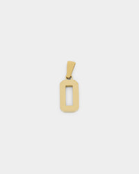 NXS College Number Pendant Gold