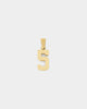 NXS College Number Pendant Gold