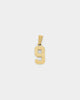 NXS College Number Pendant Gold