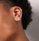 Guess Mainline Flower Party 12mm CZ Studs Earrings Silver