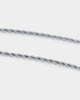 INFRA Tab Pendant Necklace Stainless Steel