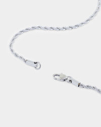 INFRA Tab Pendant Necklace Stainless Steel