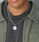 NXS Compass Pendant White Gold
