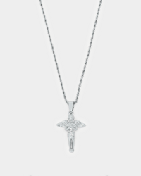 NXS Cupids Pendant White Gold