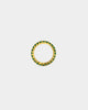 NXS Baguette Ring Gold/Green