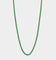 NXS 3mm Tennis Chain Gold/Green