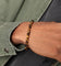 NXS Tiger Eye Bracelet Steel/Brown