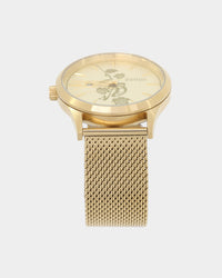 Carre Tourbillion Watch Gold